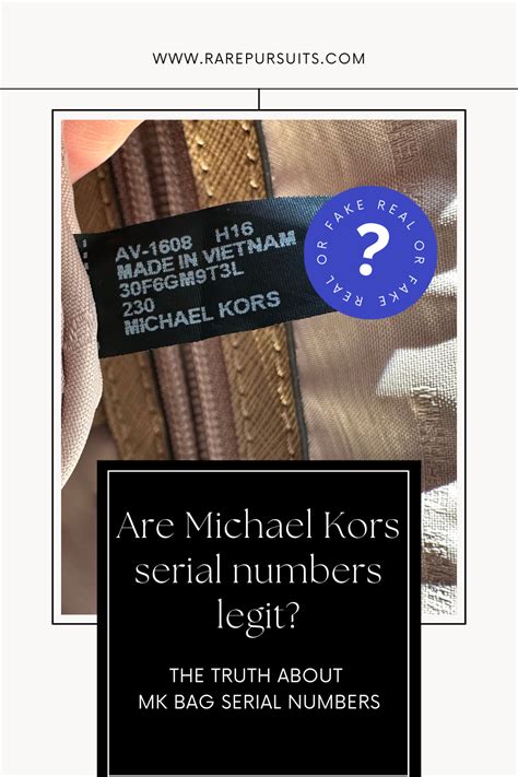 where are michael kors purses manufactured|michael kors serial number lookup.